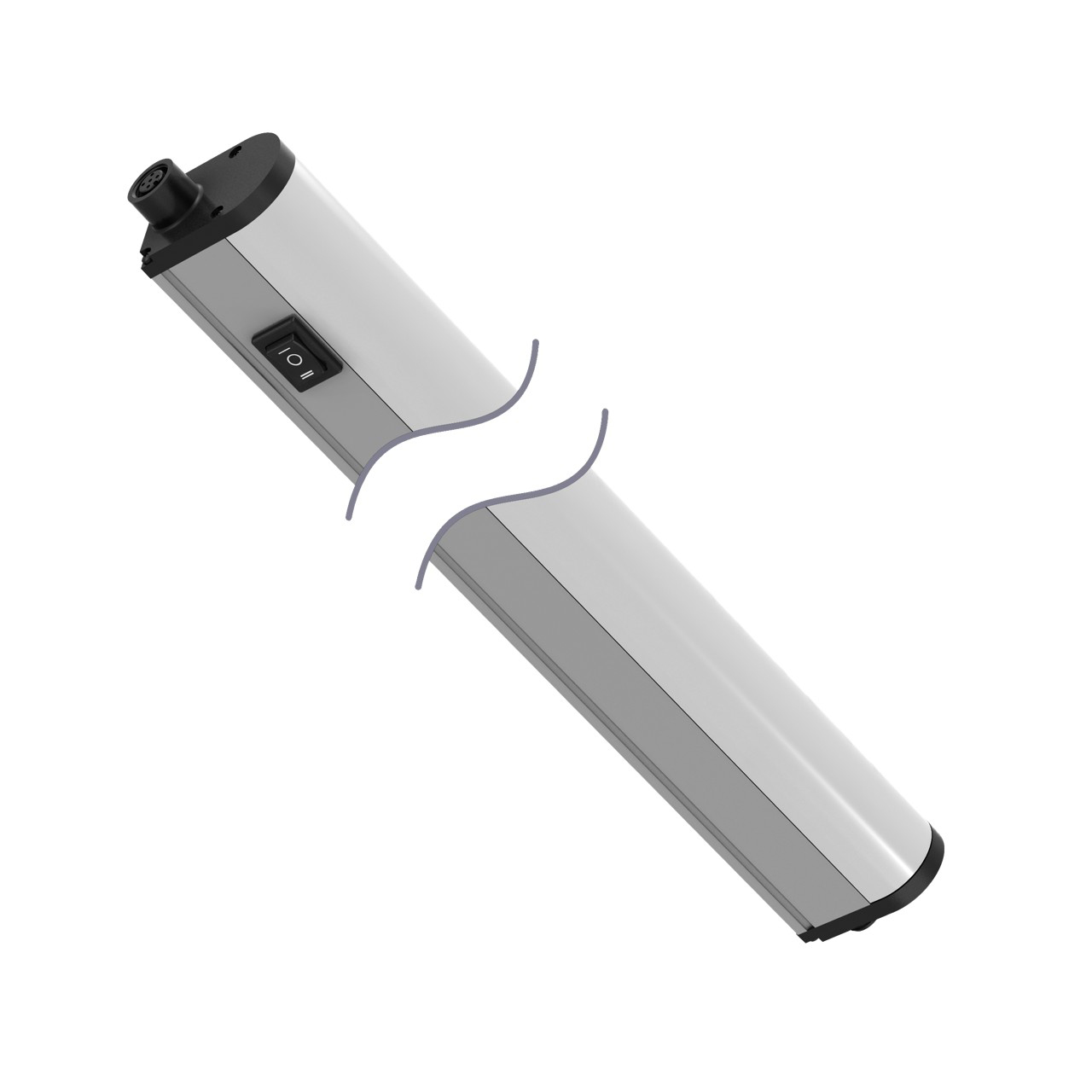 Banner Engineering LED Machine Light; Rectangular; 1130 x 32 x 46mm; Daylight White Light; 12-30VDC; IP50; M12 Quick Disconnect